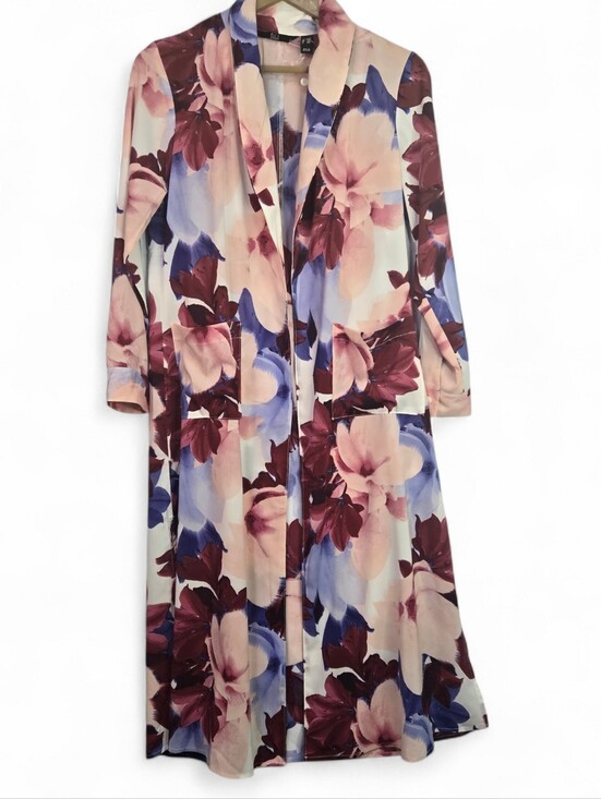 G.I.L.I. Other - G.I.L.I. Size XXS (Fits XS) Petite open front feminine floral kimono/duster NWT